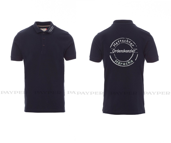 Hettstädter Häracha Poloshirt inkl. Stempel u. Druck am Kragen